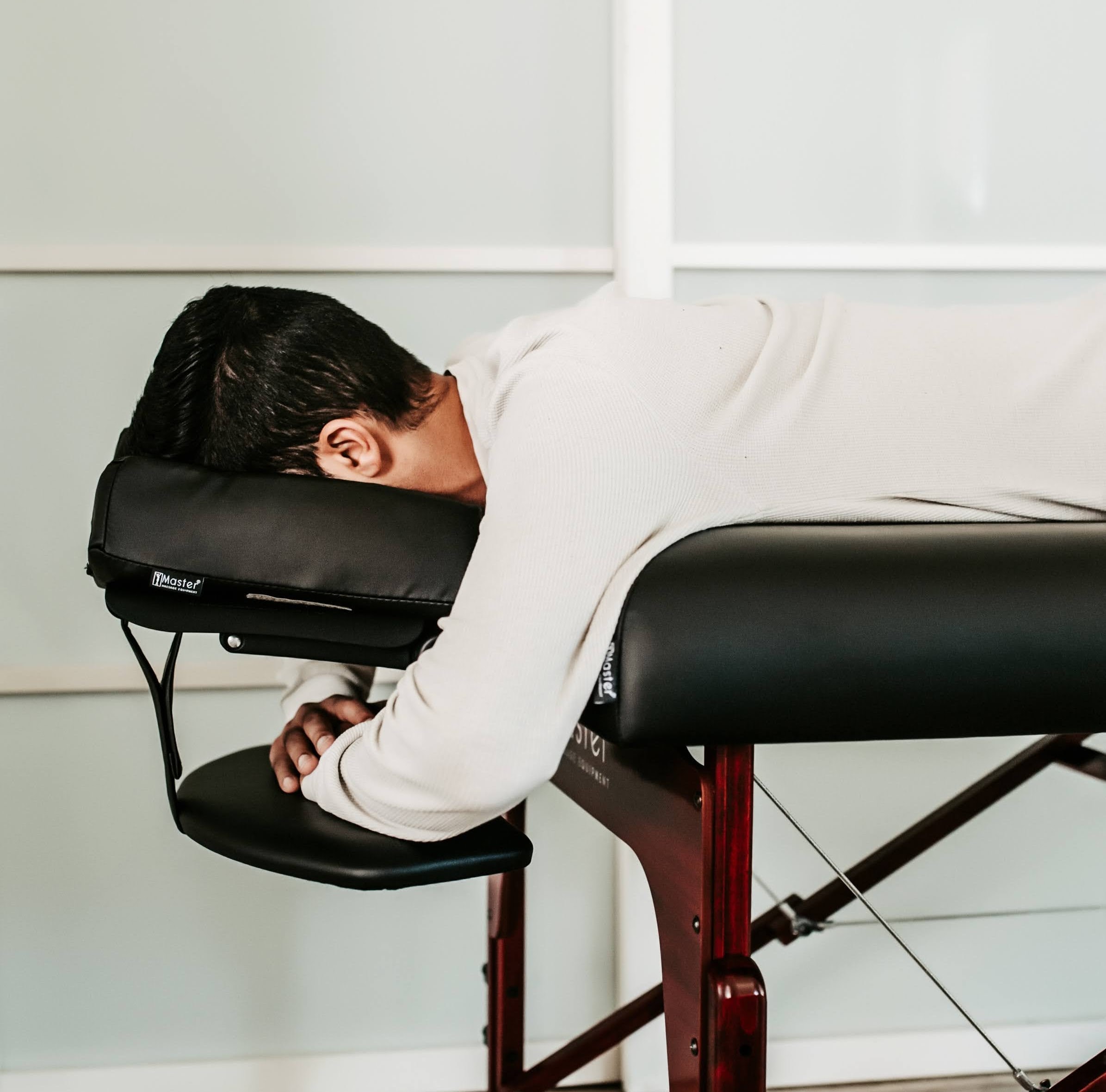 Face down recovery bed included with the Extended Comfort Package