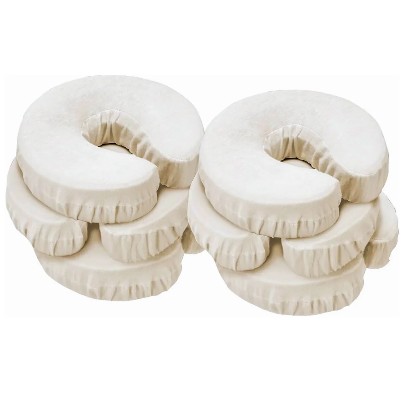Sanitary fitted face cushion covers